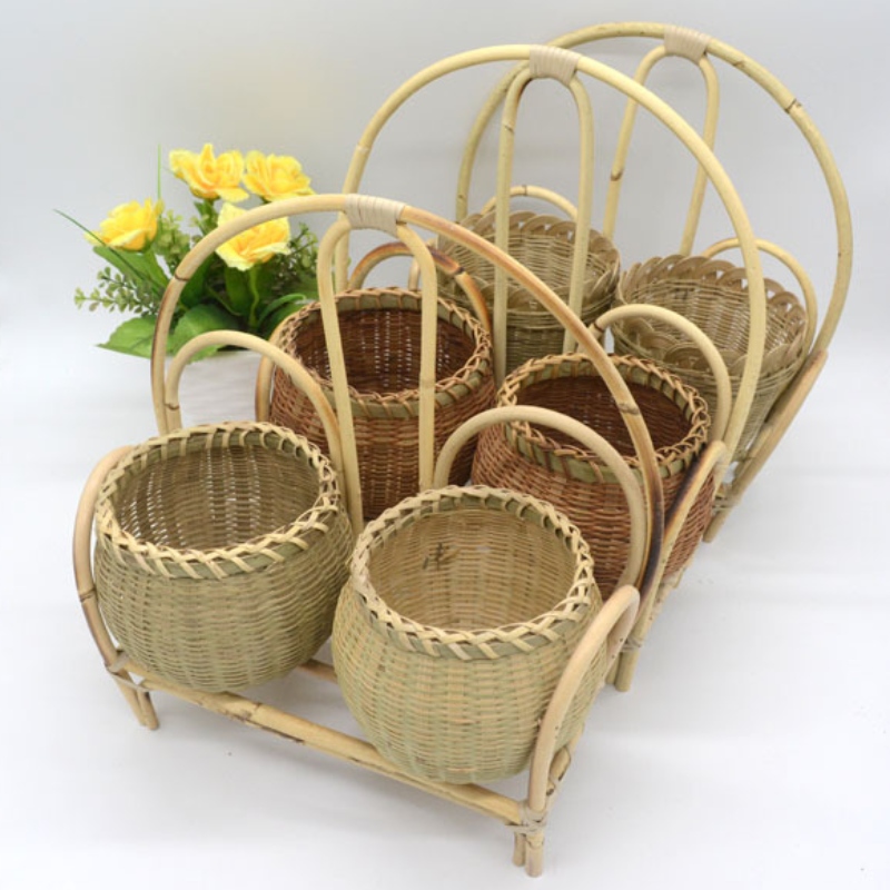 Basket Bambus Woven