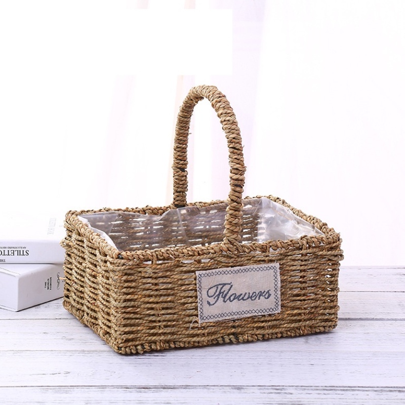 Rektangel Seagrass Basket